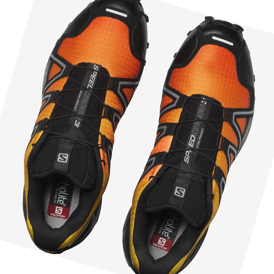 Salomon SPEEDCROSS 3 GRADIENT Tornacipő Férfi Sárga | HU 2189OKI